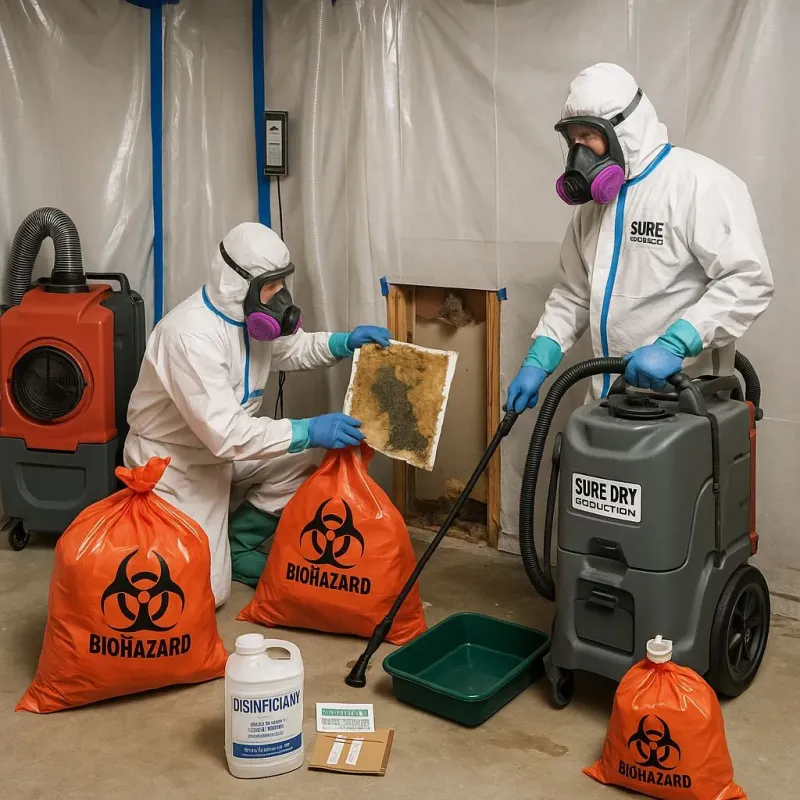 Contaminated Water Handling Protocols process in Rocky Point, NC