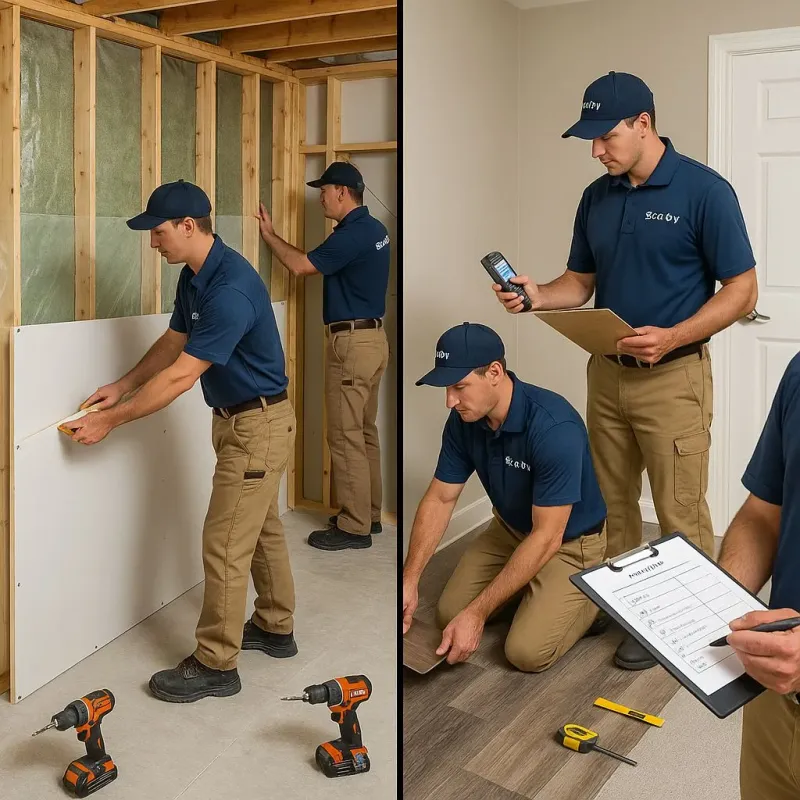 Repairs and Reconstruction process in Rocky Point, NC
